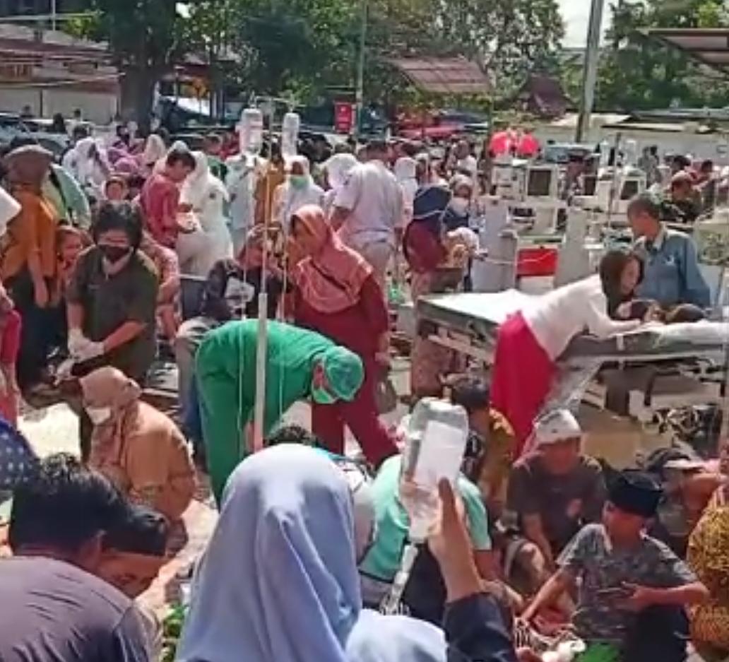 Korban Gempa Bumi Cianjur Bertambah 56 Orang Meninggal Dunia.*(FOTO: Istimewa)